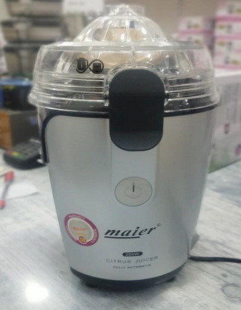 آب مرکباتگیری مایر مدل MR-5075 نمای بغل سیلور