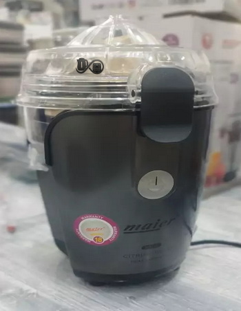 آب مرکبات‌گیری مایر مدل MR-5075 نمای بغل مشکی