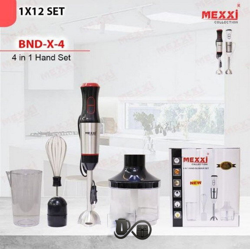 خردکن چهارکاره مکسی با تیغه استیل