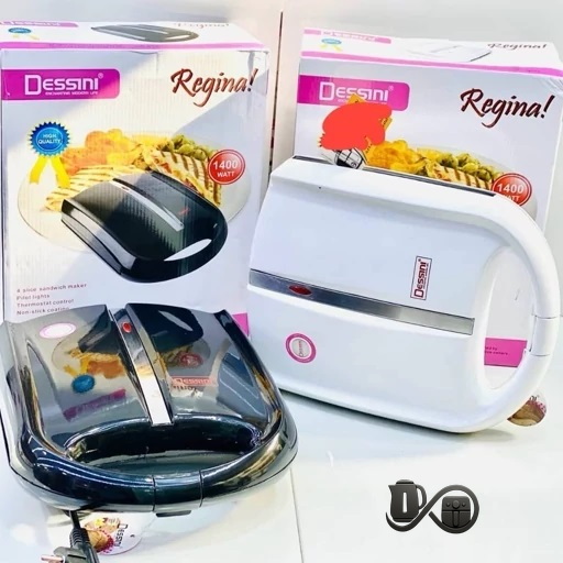 اسنک‌ساز دسینی مدل ۱۴۰۰ نمای کامل مشکی + سفید