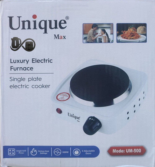 مشخصات اجاق برقی یونیک مدل UM500 سفید