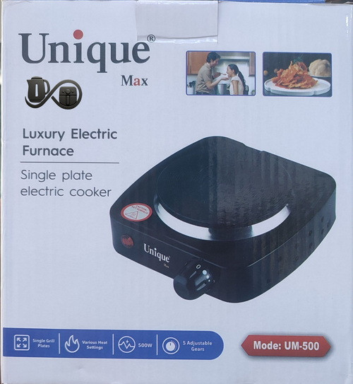 مشخصات اجاق برقی یونیک مدل UM500 مشکی