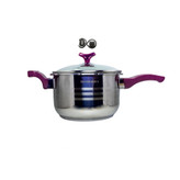 زودپز دسینی ۶ لیتری استیل نمای رو به رو