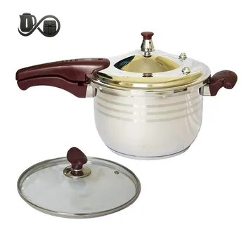 نمای نزدیک زودپز دسینی ۱۳ لیتری استیل