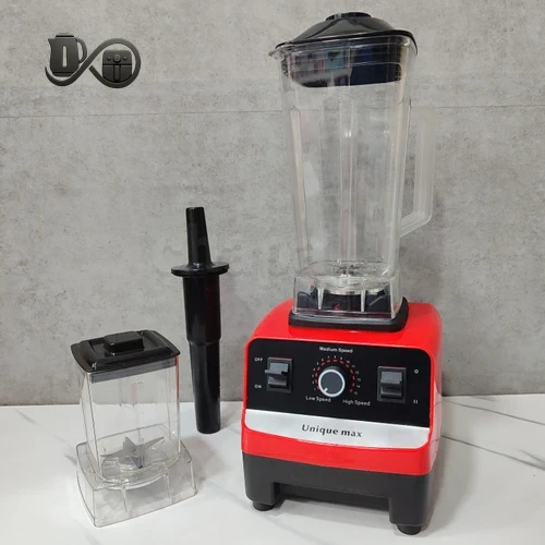 مخلوط‌کن یونیک مدل UM1002 نمای روبه رو رنگ قرمز