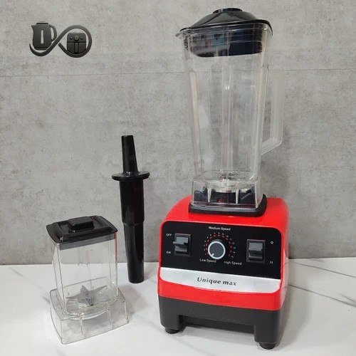 مخلوطکن یونیک مدل UM1002 نمای روبه رو رنگ قرمز