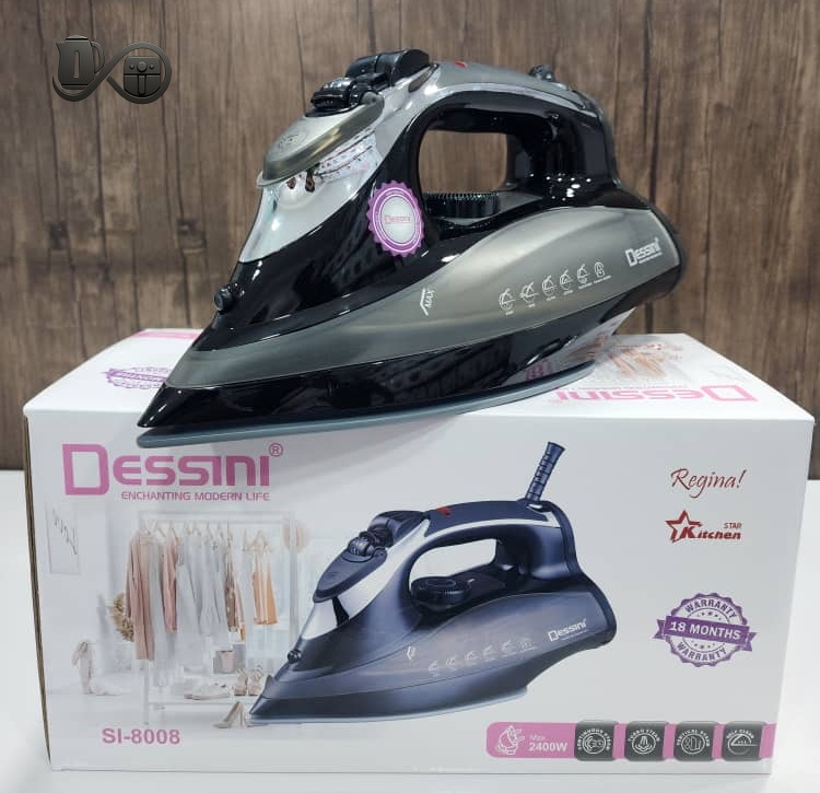 اتو بخار دسینی مدل SI8008 نمای رو به رو