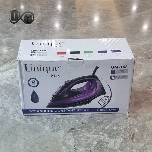 اتو بخار یونیک مدل UM-168 قرمز