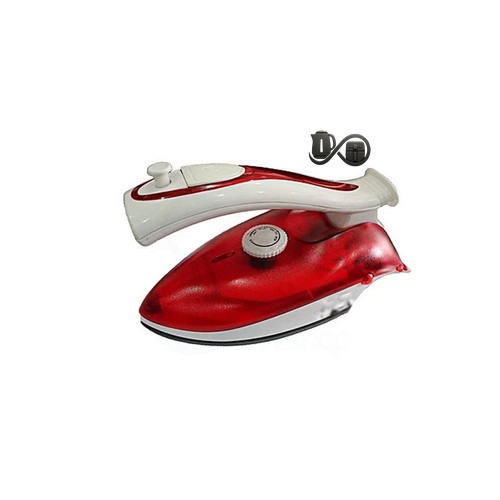 اتو مسافرتی مکسی دسته تاشو قرمز