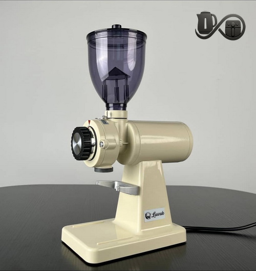 نمای نزدیک آسیاب قهوه لواک مدل CG-3007 رنگ کرم