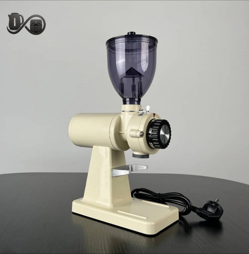 نمای بغل آسیاب قهوه لواک مدل CG-3007 رنگ کرم