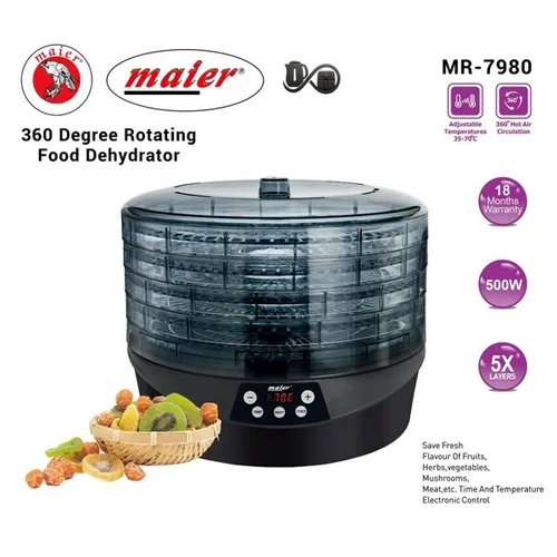 مشخصات میوه خشک‌کن دیجیتال مایر MR7980