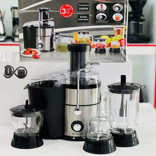 نمای رو به رو آبمیوه گیری 4 کاره سیلور کرست مدل SL-2021