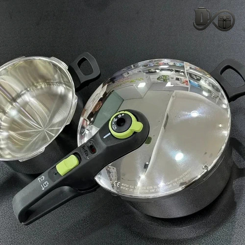 نمای بالای زودپز دوقلو تفال Secure Trendy