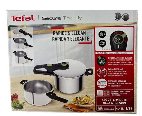 مشخصات زودپز دوقلو تفال Secure Trendy