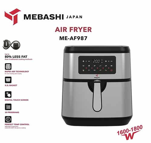 مشخصات سرخ‌کن مباشی مدل ME-AF987