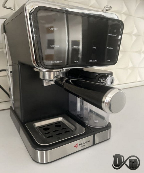 اسپرسوساز مباشی ME-ECM 2505 نمای بغل