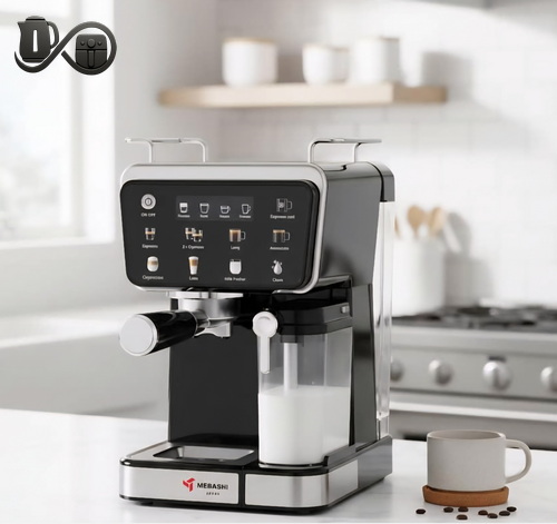 اسپرسوساز مباشی ME-ECM 2505 نمای آشپزخانه