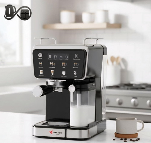 اسپرسوساز مباشی ME-ECM 2505 نمای آشپزخانه