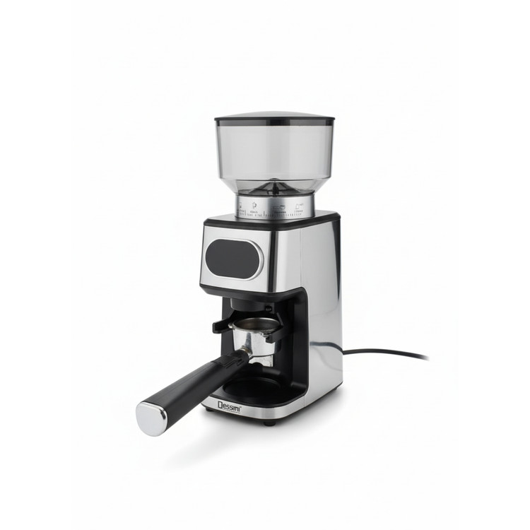 نمای شات زن آسیاب قهوه دسینی