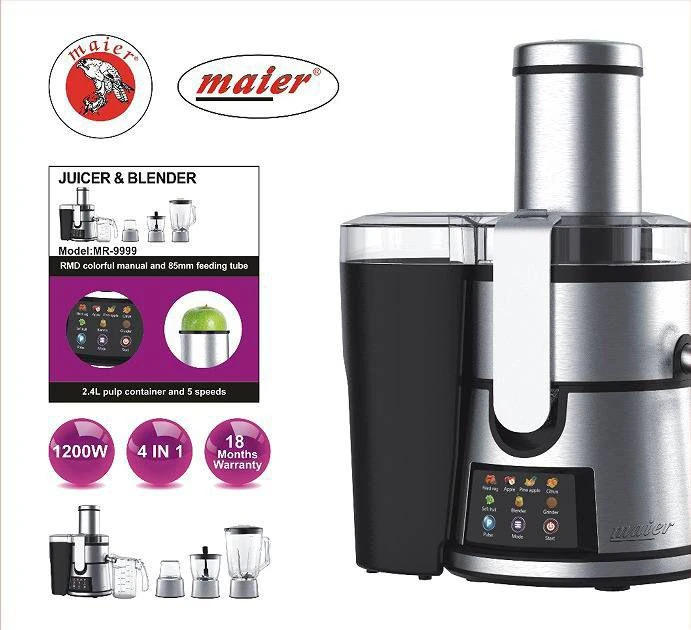 آبمیوه گیری 4 کاره مایر مدل MR-9999